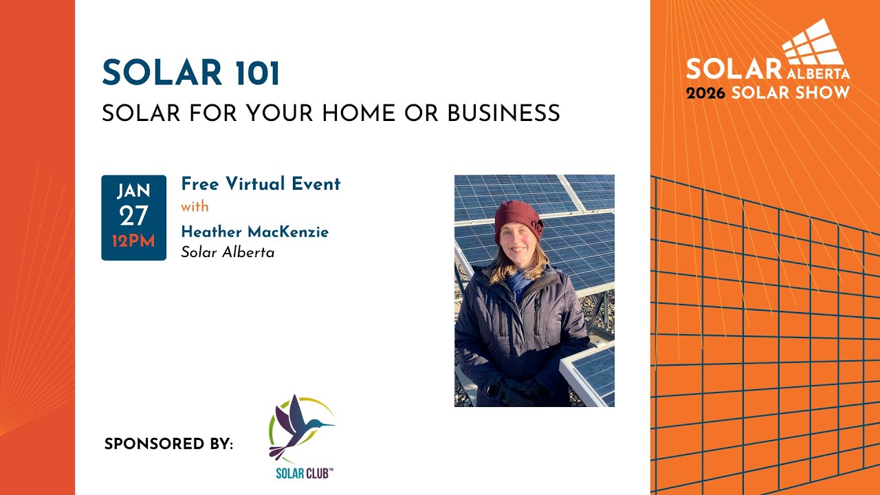 Solar 101: Solar for Your Home or Business (Recorded January 27, 2026)