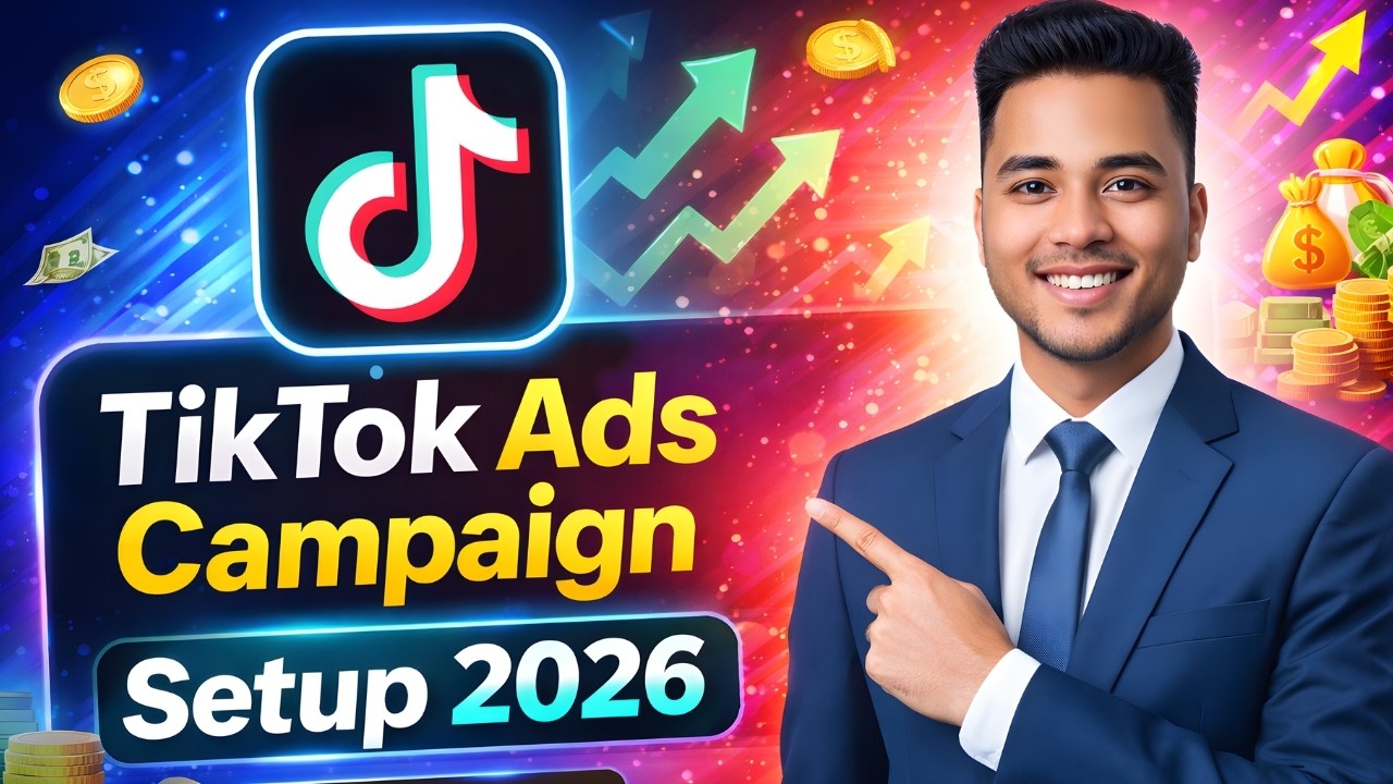 TikTok Ads Tutorial 2026 Full Campaign Setup - YouTube