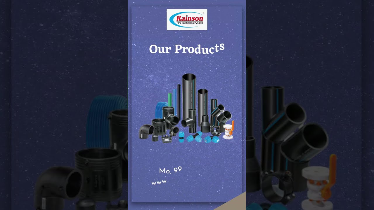 Electrofusion Fittings Reducer manufactured by Rainson Pipe Industries Pvt. Ltd. 