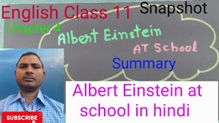 Summary of Albert Einstein || Hindi &English