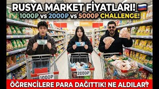 Rusyada Öğrenci Olmak 1000, 2000 Ve 5000 Ruble Ile Market Alışverişi