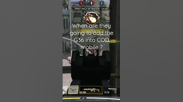 When are they going to add the G36 into COD Mobile