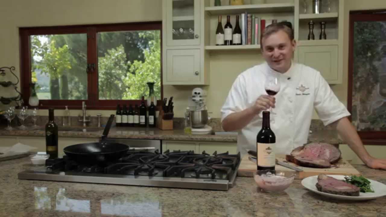 KendallJackson Cooking Prime Rib with Creme FraicheHorseradish Sauce