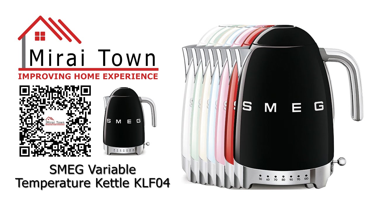 Smeg - Kettle KLF04 (variable temperature control)