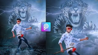 Tiger Photo Editing Tutorial PicsArt Tiger Concept Photo Editing Manipulation PicsArt 2020 screenshot 5