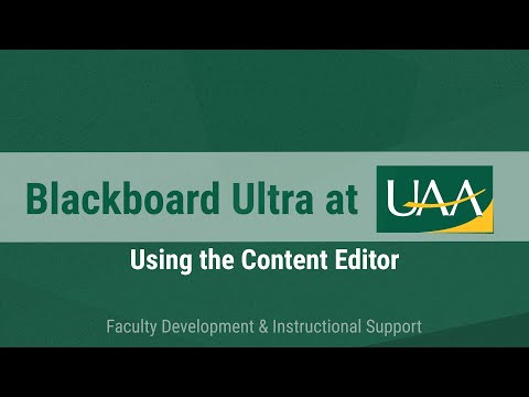 Umb Blackboard's Biggest Update EVER!