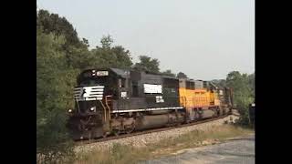 Norfolk Southern 15T entering Waynesboro, VA August 26, 2006