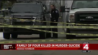 Family of 4 killed in murder-suicide in Keego Harbor