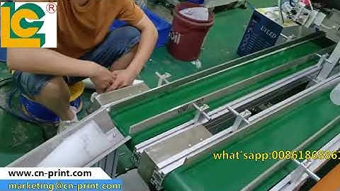 LC A400LED automatic cup LED UV screen printing machine