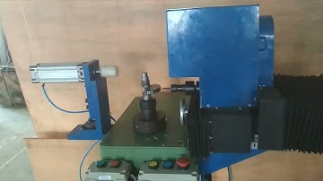 Vertical Balancing Machine with Automatic Drill Correction
