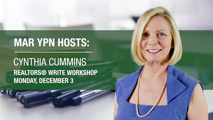REALTORS Write: a Workshop with Cynthia Cummins