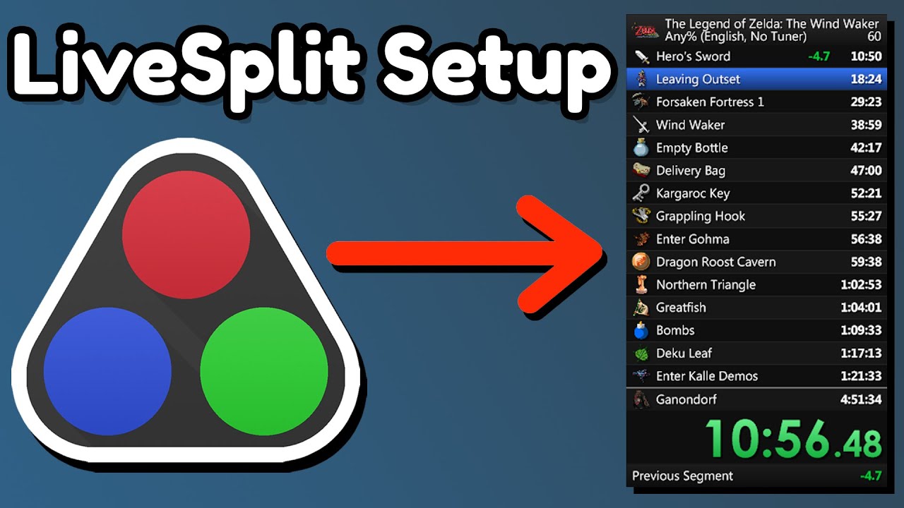 How to Set Up a Speedrun Timer (LiveSplit Tutorial) 