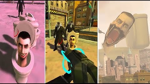 skibidi toilet 90 (part 3) 🕹️Titan Tv Girl vs Big skibidi toilet -  skibidi bath game