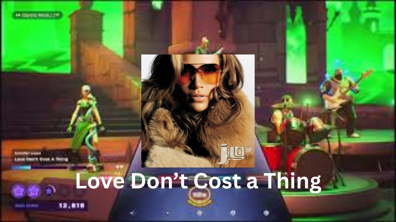 #5 World Record - Love Don't Cost a Thing - Expert Bass 100% Flawless - Fortnite Festival