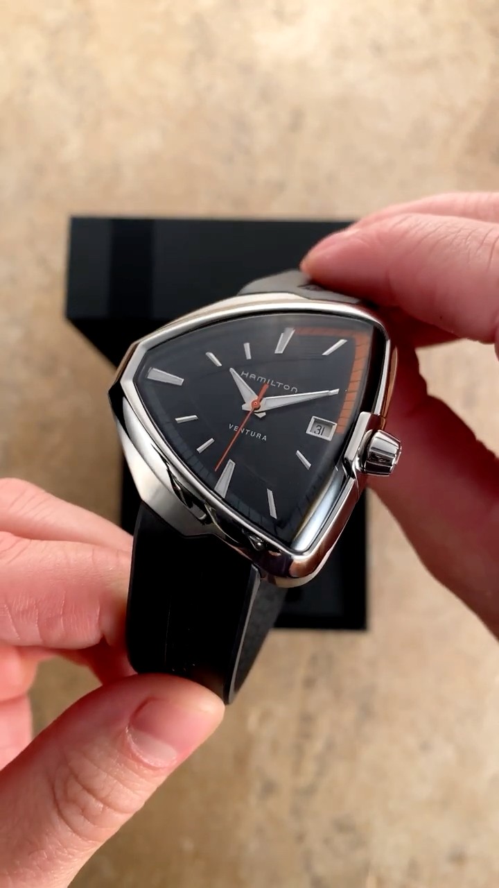 時計 MI6MI HAMILTON Ventura GLADHAND Unboxing Hamiltom ventura OPEN HEART AUTO Automatic | 34.7mm