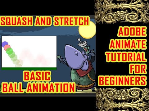 how to create a bouncing ball animation in adobe animate in hindi ...