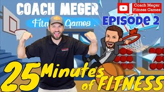 "25 Minutes of Fitness" Online PE w/ Coach Meger (Episode 2) screenshot 5