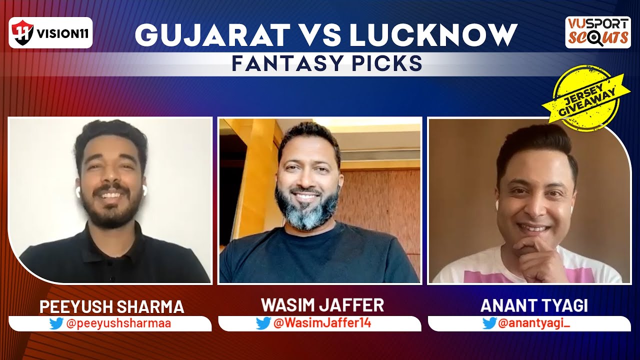 GT vs LKN Fantasy Cricket Prediction ft Peeyush Sharma | Gujarat vs Lucknow | VUSportScouts Ep.188