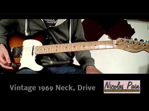 Micros Nicolas Pain : Démo Micro Manche Telecaster Vintage 1969