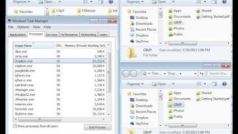 Dropbox vs. SkyDrive on Windows 7