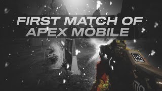 First match of Apex mobile || 15 Solo kills || @playapex