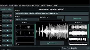 Hey AI, Make This Vibrate! : A Demonstration of Rapid Haptic Prototyping Using a Generative Text-...