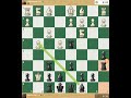 Queen Traped 36 moves Kiddie CounterGambit #chess #viralvideo #games #learnchesstrapin30seconds