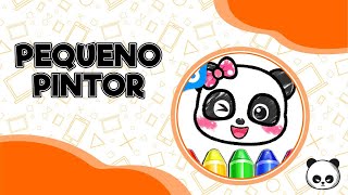 Colorindo com o bebê panda - Desenhos para colorir screenshot 1