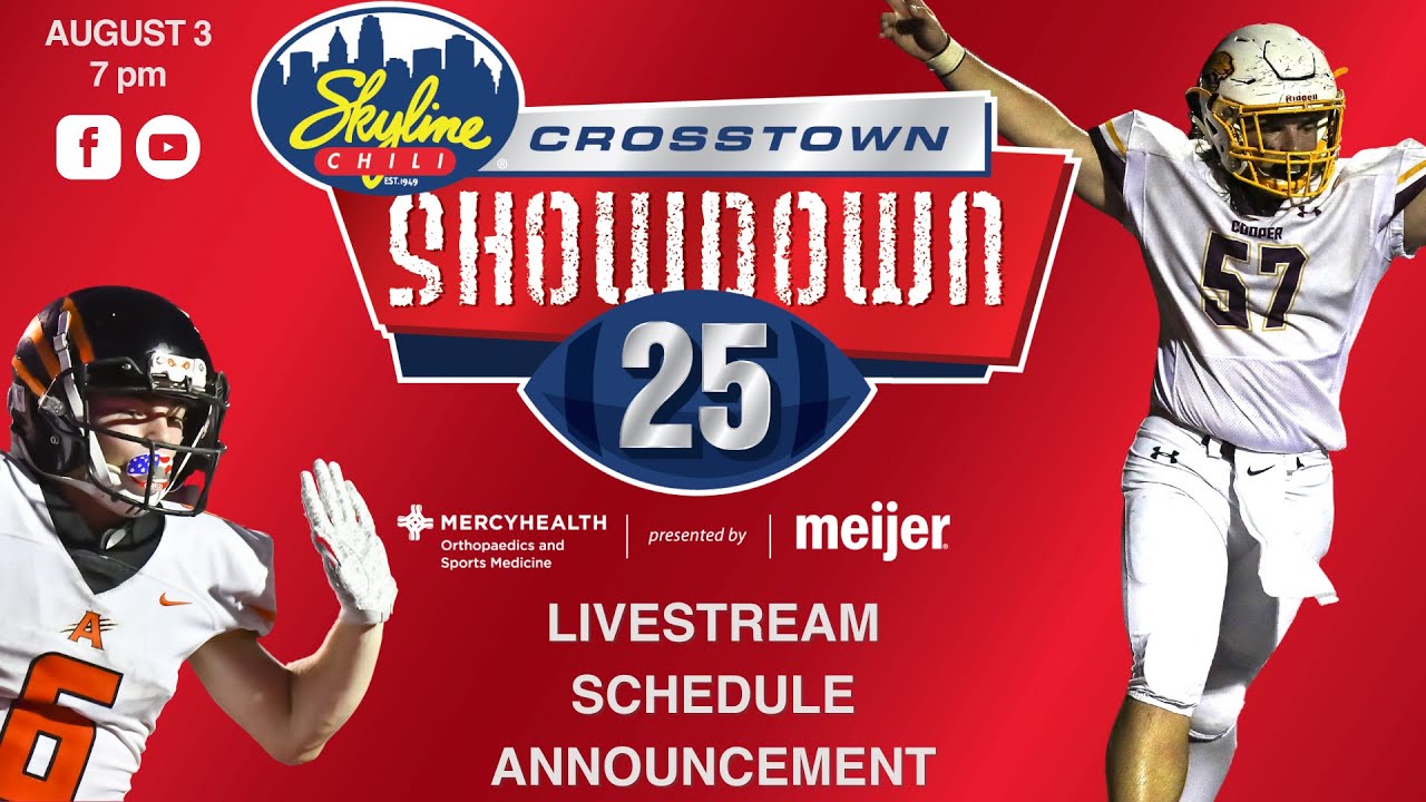 2022 Skyline Chili Crosstown Showdown Schedule Announcement YouTube
