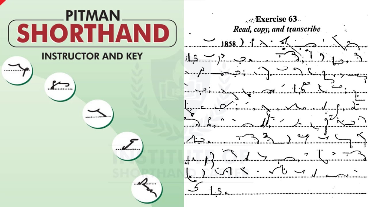Exercise-63 | Audio Dictation | Pitman Green Book | By Janvi Ma'am