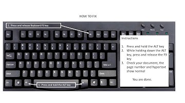 Fix {PAGE...\* MERGEFORMAT} MS Word Document 1.1