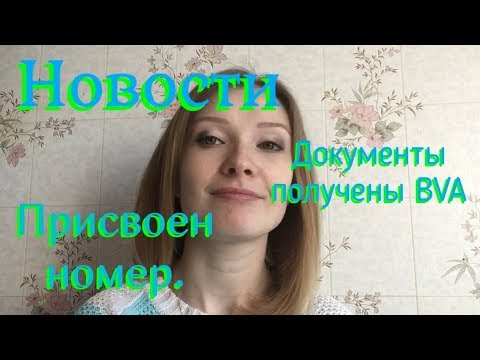 Мой путь в Германию.Новости. Документы получены BVA. Присвоен номер.