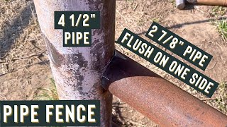 Coping 2 7/8 Pipe Flush With One Side Of 4 1/2' Pipe by Austin Ross 15,395 views 2 months ago 18 minutes