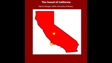 The sound of California #python #data #sonification