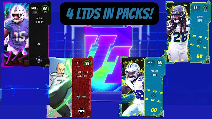 4 LTDS IN  PACKS! GAME CHANGERS AND WEEKLY WILDCAR...