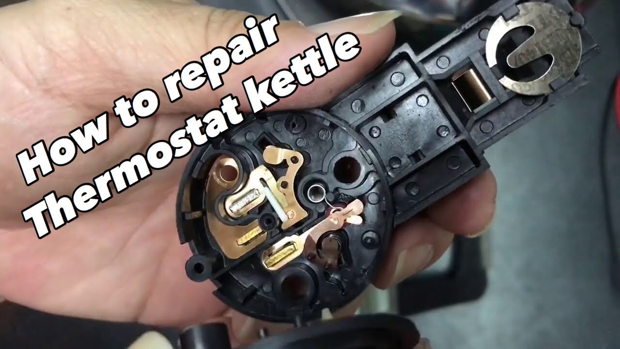 How to repair electric thermostat kettle 