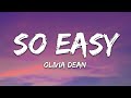 Olivia Dean - So Easy (To Fall In Love) (Lyrics)