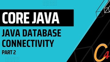 025 JAVA Database Connectivity : PART 02 - PRACTICAL