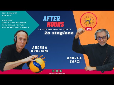 Download 32a puntata - "After Hours, la SuperLega di notte" con Andrea Zorzi e Andrea Brogioni