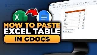 How To Paste Excel Table in Google Docs (𝟮𝟬𝟮𝟲) | 100% WORKS | NO Yapping, To The Point | FAST & EASY