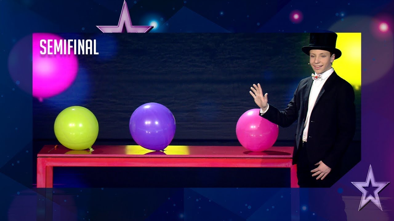 This kid charms the judges with his funny magic | Semifinal 1 | Spain's Got Talent 2018 telecinco got talent brandon