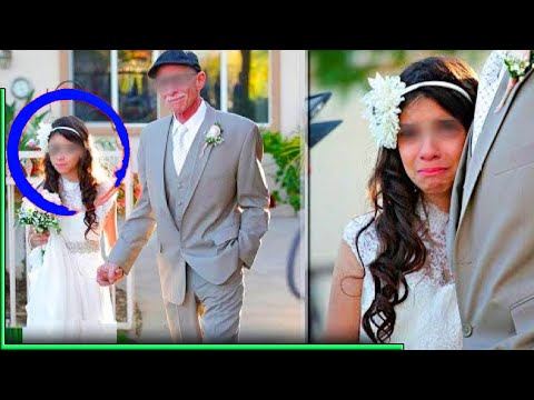 The girl cried as she married the old man, but his secret was revealed during their wedding night