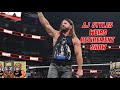 AJ styles retirement show good or weird Kip Up & Go Podcast Episode 17 #wwe #wrestling