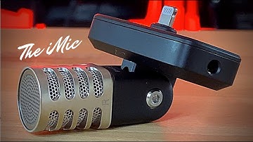 Incredible Apple iPhone Condenser Mic - The iMic from Palovue! Level up your audio!