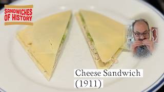 Cheese Sandwich (1911) on Sandwiches of History⁣