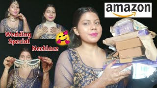 Amazon JEWELLERY SET Haul Starting Rs.359 | Amazon Wedding Special Necklace Set | Best & Affordable