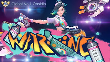 🌍😻 OBSIDIA BEST SAVAGE 💘 OBSIDIA TOP BUILD ❤️#mlbb #OBSIDIAGLOBALTOP 💐