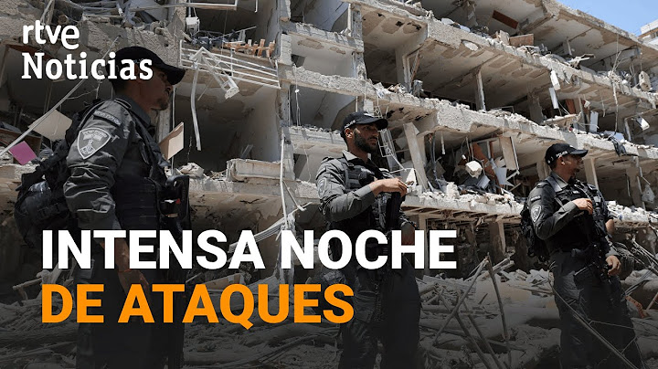 ISRAEL - IRÁN: Intercambio de BOMBARDEOS después de la entrada de EE.UU. en el CONFLICTO | RTVE