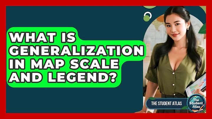 What Is Generalization In Map Scale And Legend? - The Student Atlas