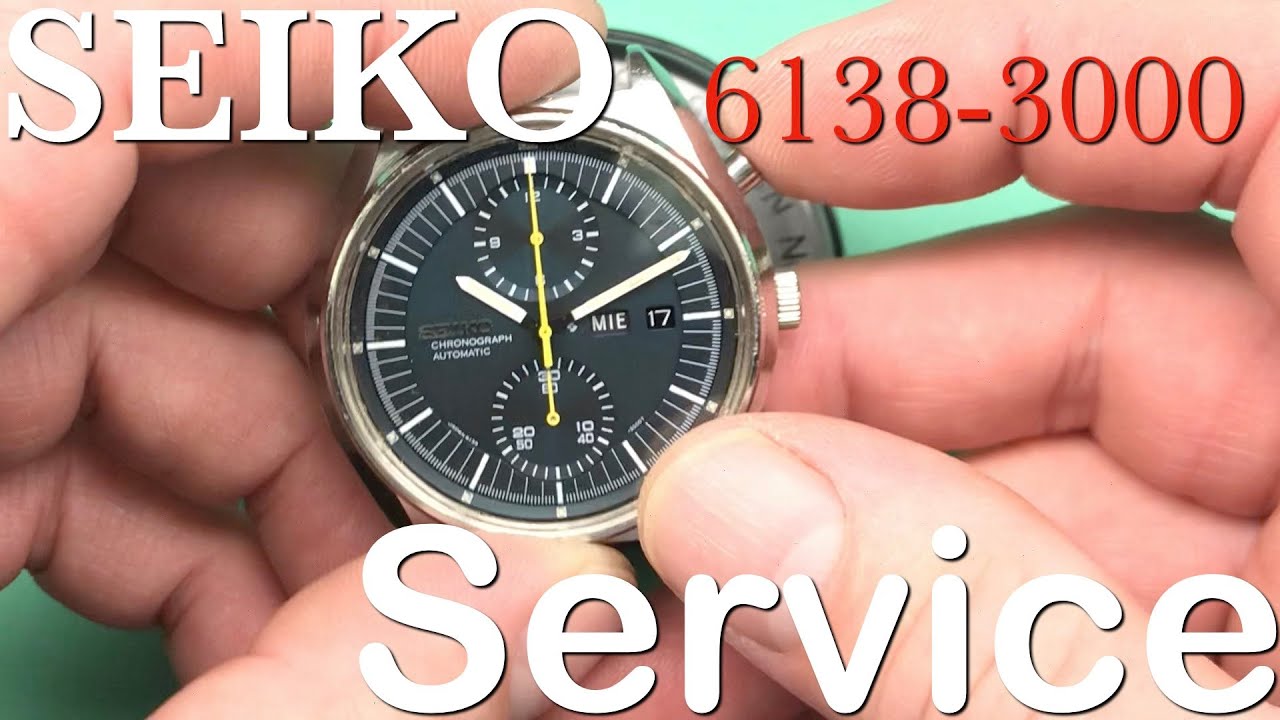 For . -- Seiko 6138-3000 Service - YouTube